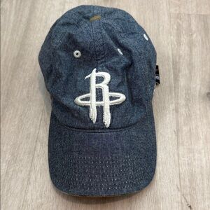 Kids Blue Denim Houston Rockets Cap